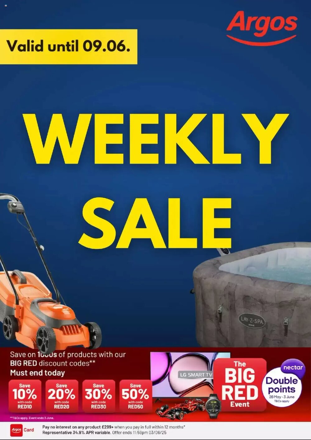 Argos offers valid from 03/06/2025 - Page 1.