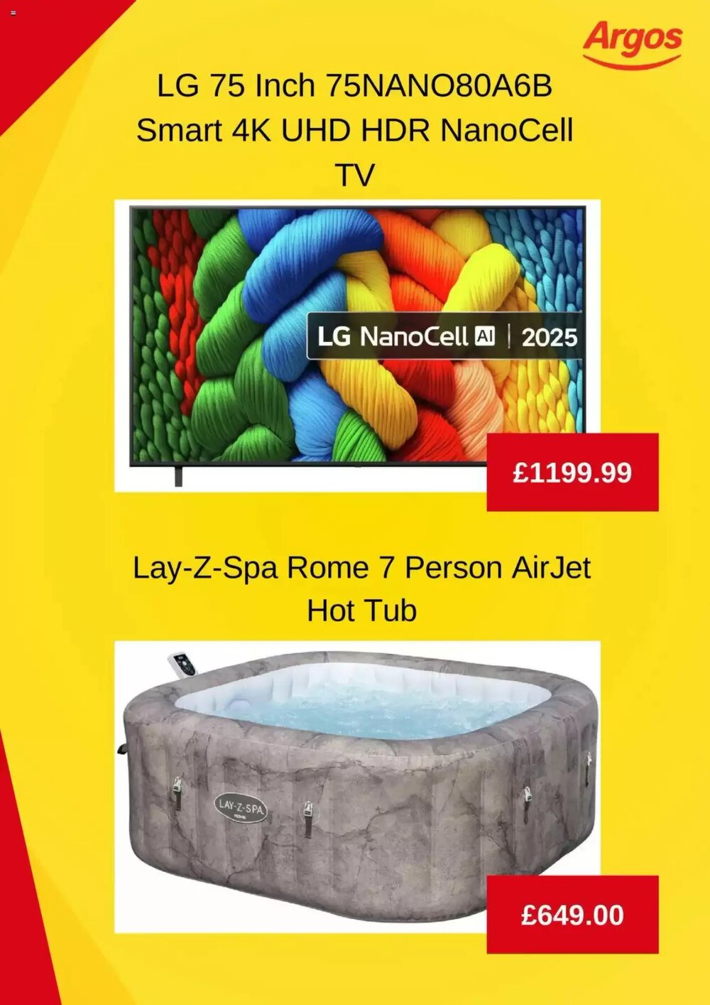 Argos offers valid from 03/06/2025 - Page 4.