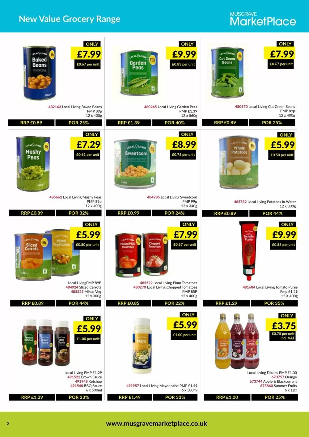 Musgrave MarketPlace offers valid from 03/06/2025 - Page 2.