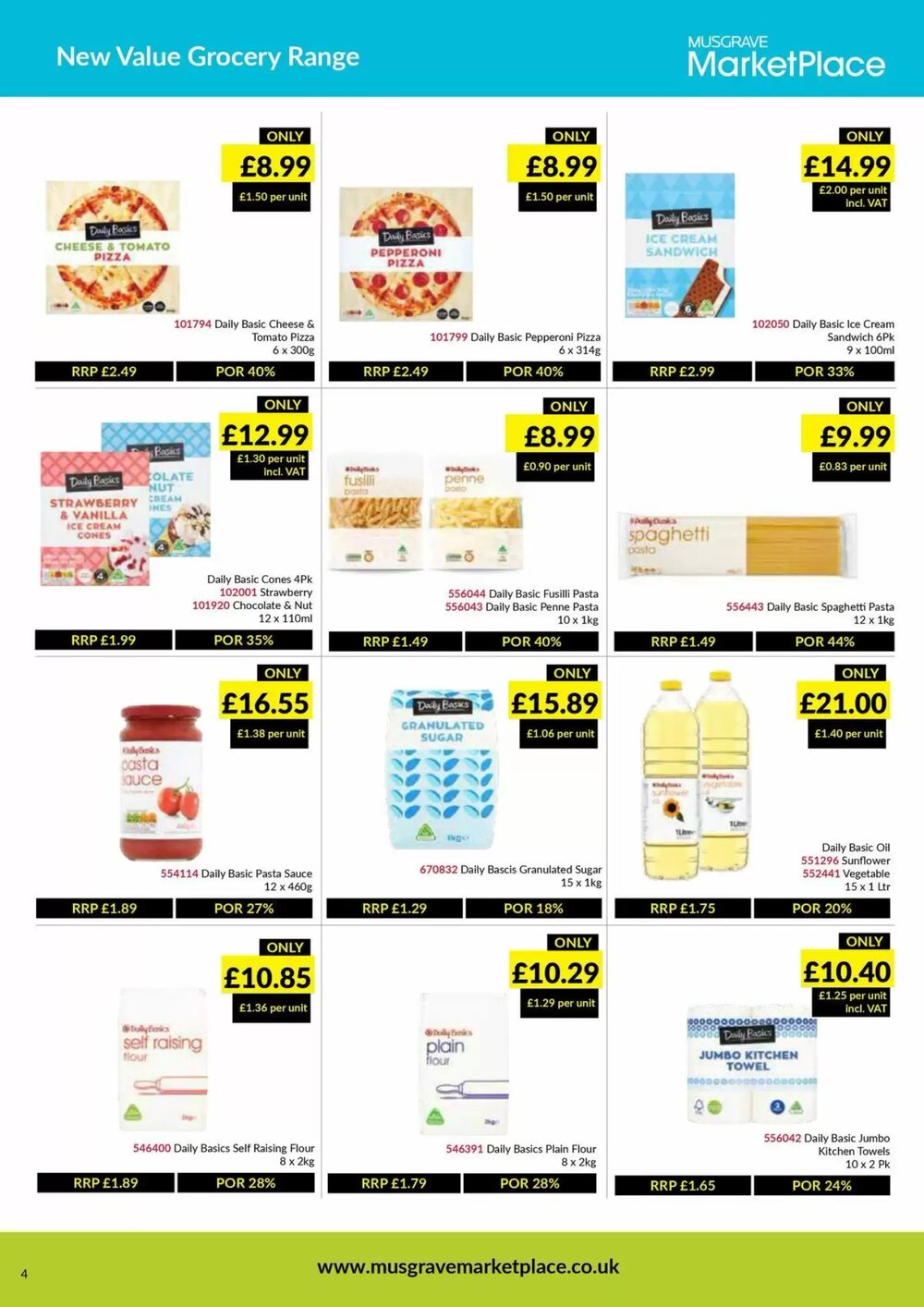 Musgrave MarketPlace offers valid from 03/06/2025 - Page 4.