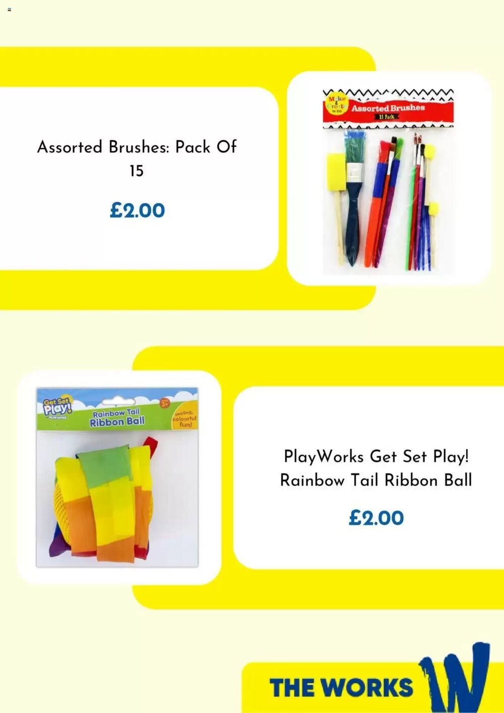 The Works offers valid from 10/06/2025 - Page 3.