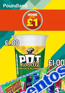 Poundland offers valid from 14/06/2025