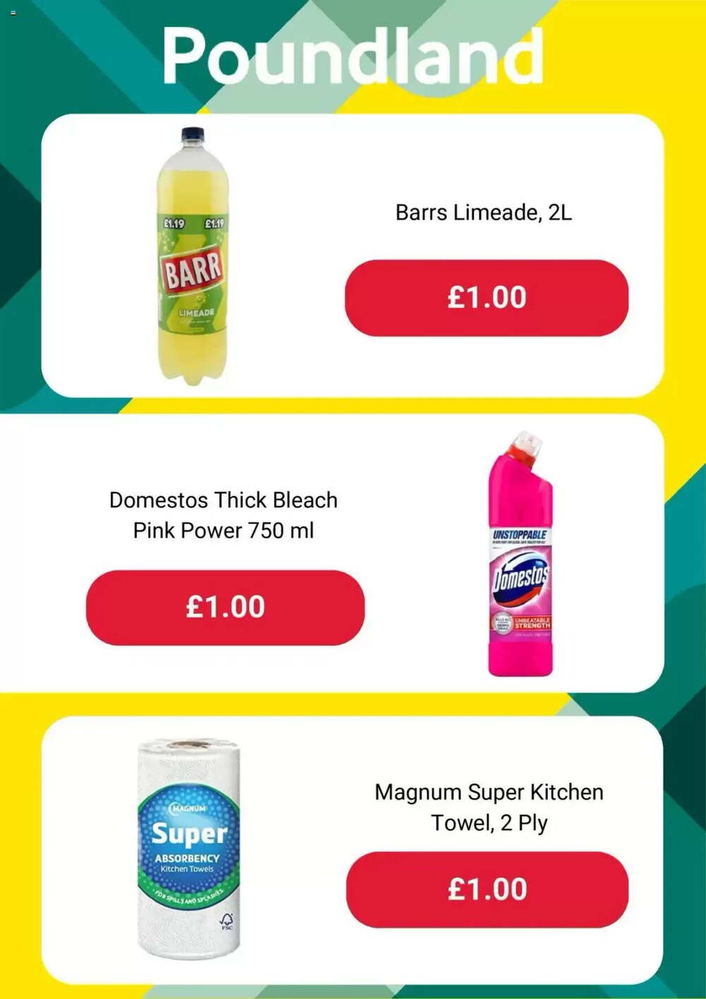Poundland offers valid from 14/06/2025 - Page 3.