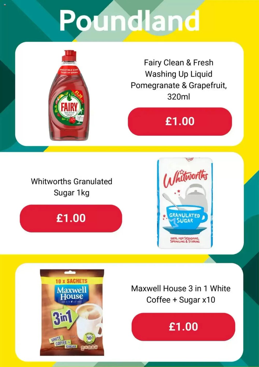 Poundland offers valid from 14/06/2025 - Page 4.