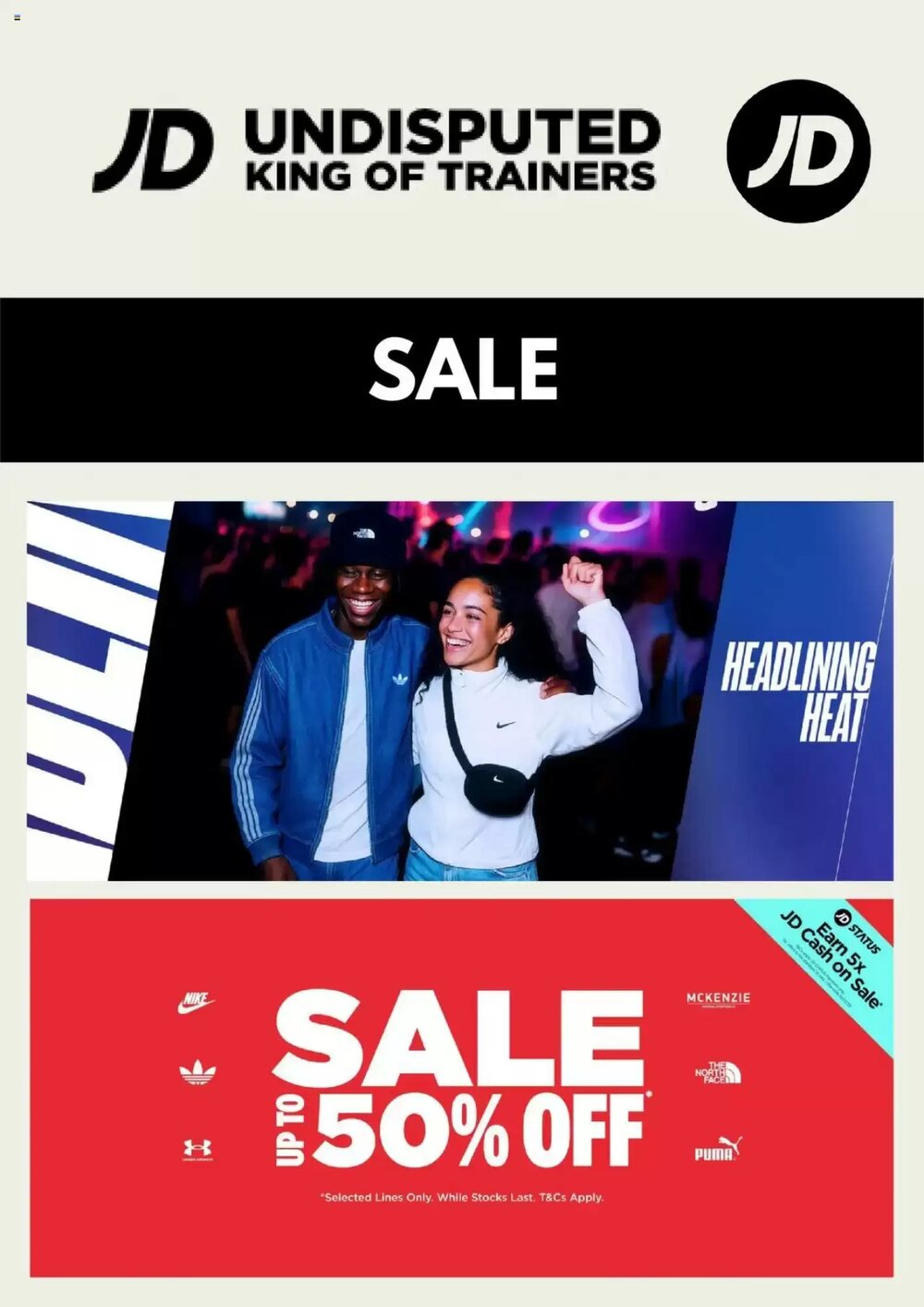 JD Sports offers valid from 15/06/2025 - Page 1.