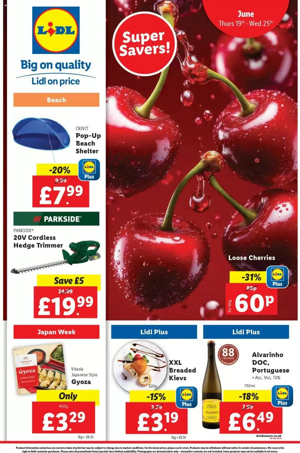 Lidl offers valid from 19/06/2025 - Page 1.