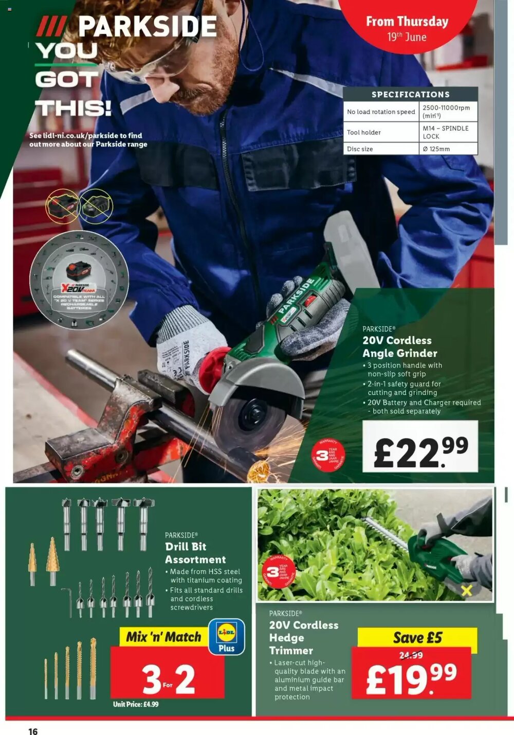 Lidl offers valid from 19/06/2025 - Page 16.