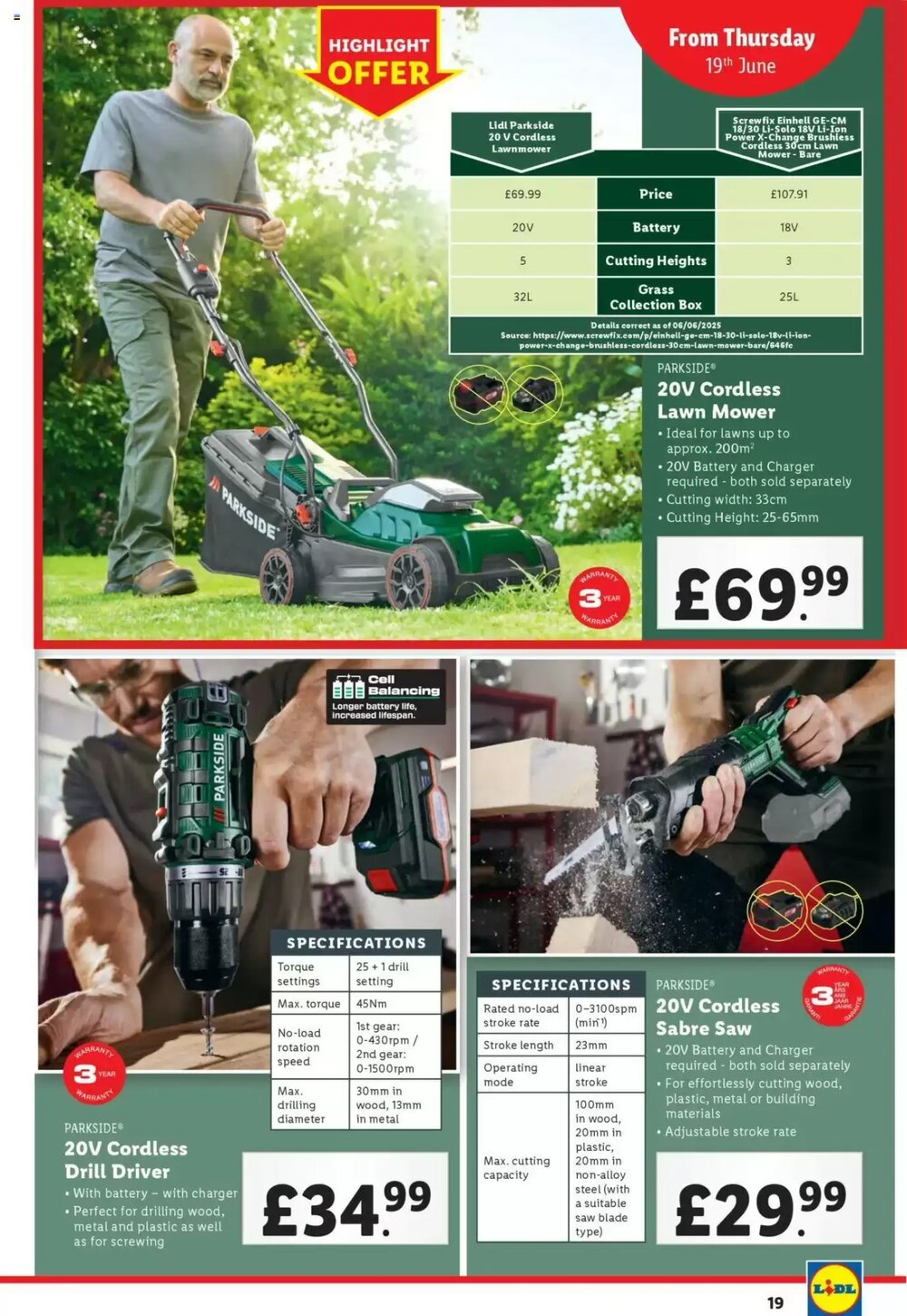 Lidl offers valid from 19/06/2025 - Page 19.