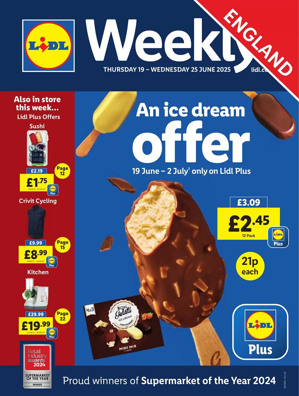Lidl offers valid from 19/06/2025 - Page 1.