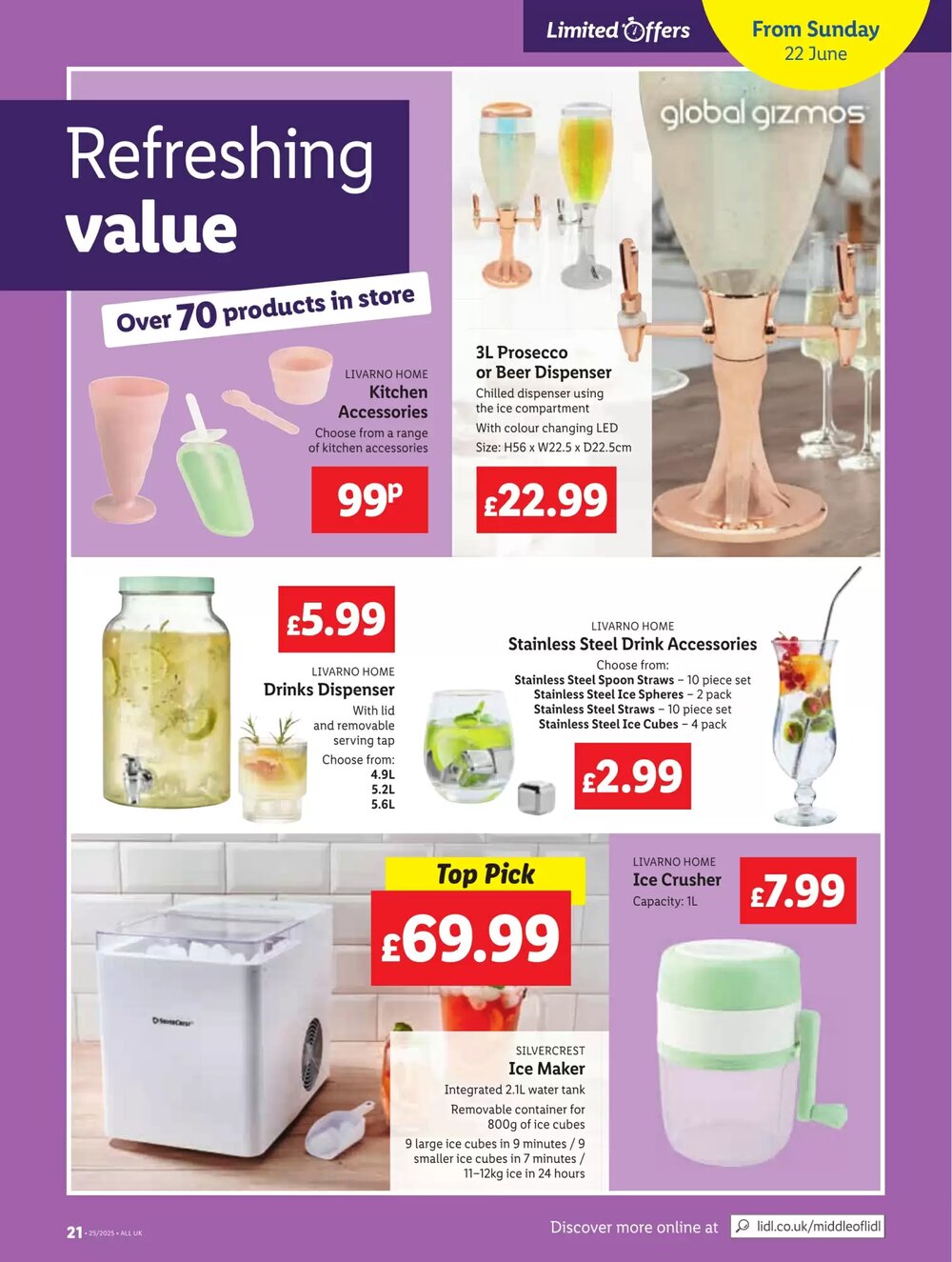 Lidl offers valid from 19/06/2025 - Page 21.