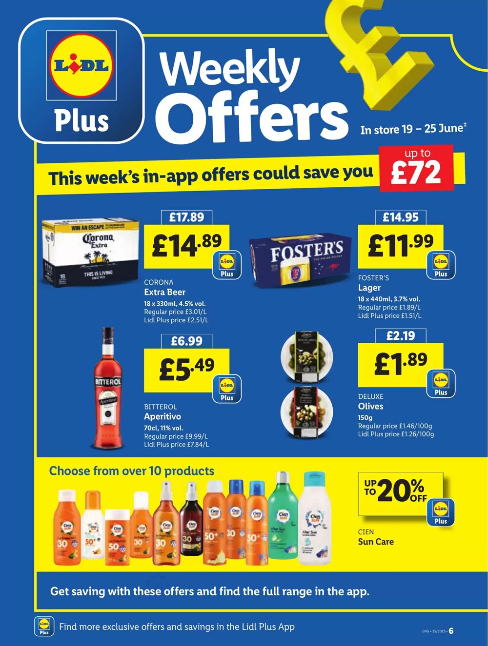 Lidl offers valid from 19/06/2025 - Page 6.