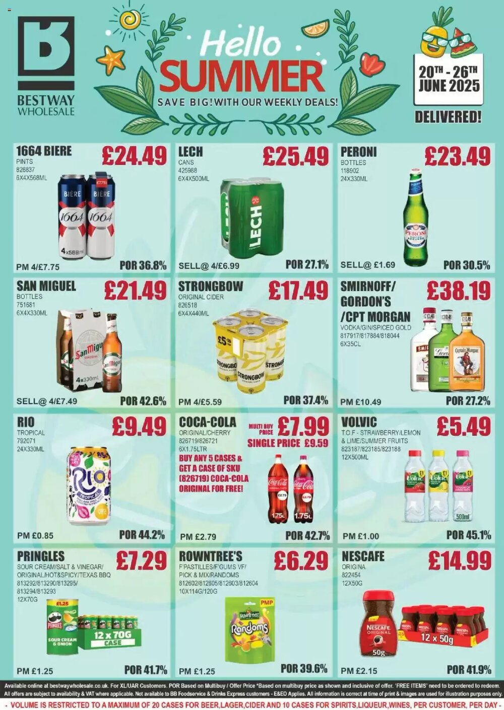 Bestway offers valid from 20/06/2025 - Page 1.