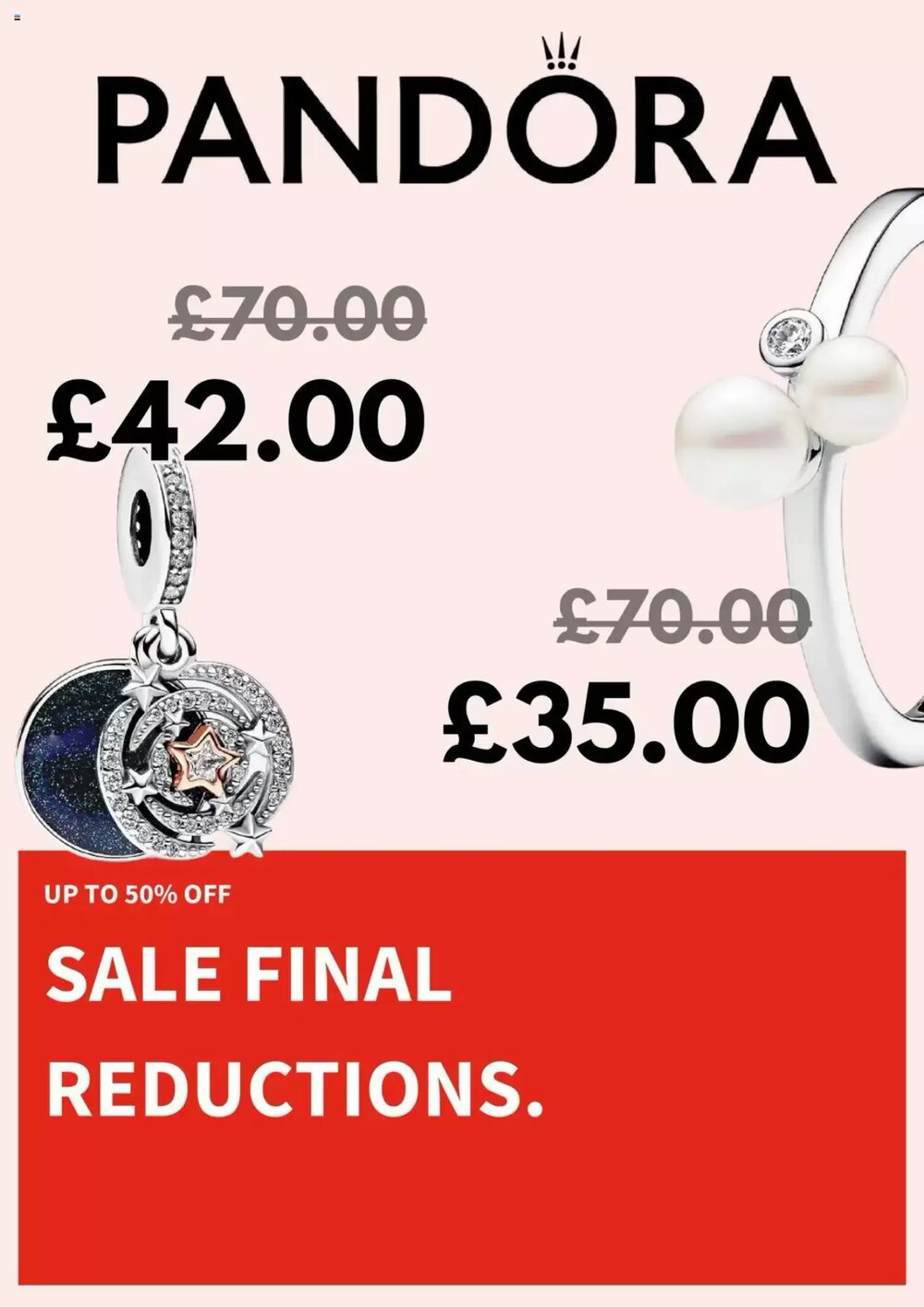Pandora offers valid from 23/06/2025 - Page 1.
