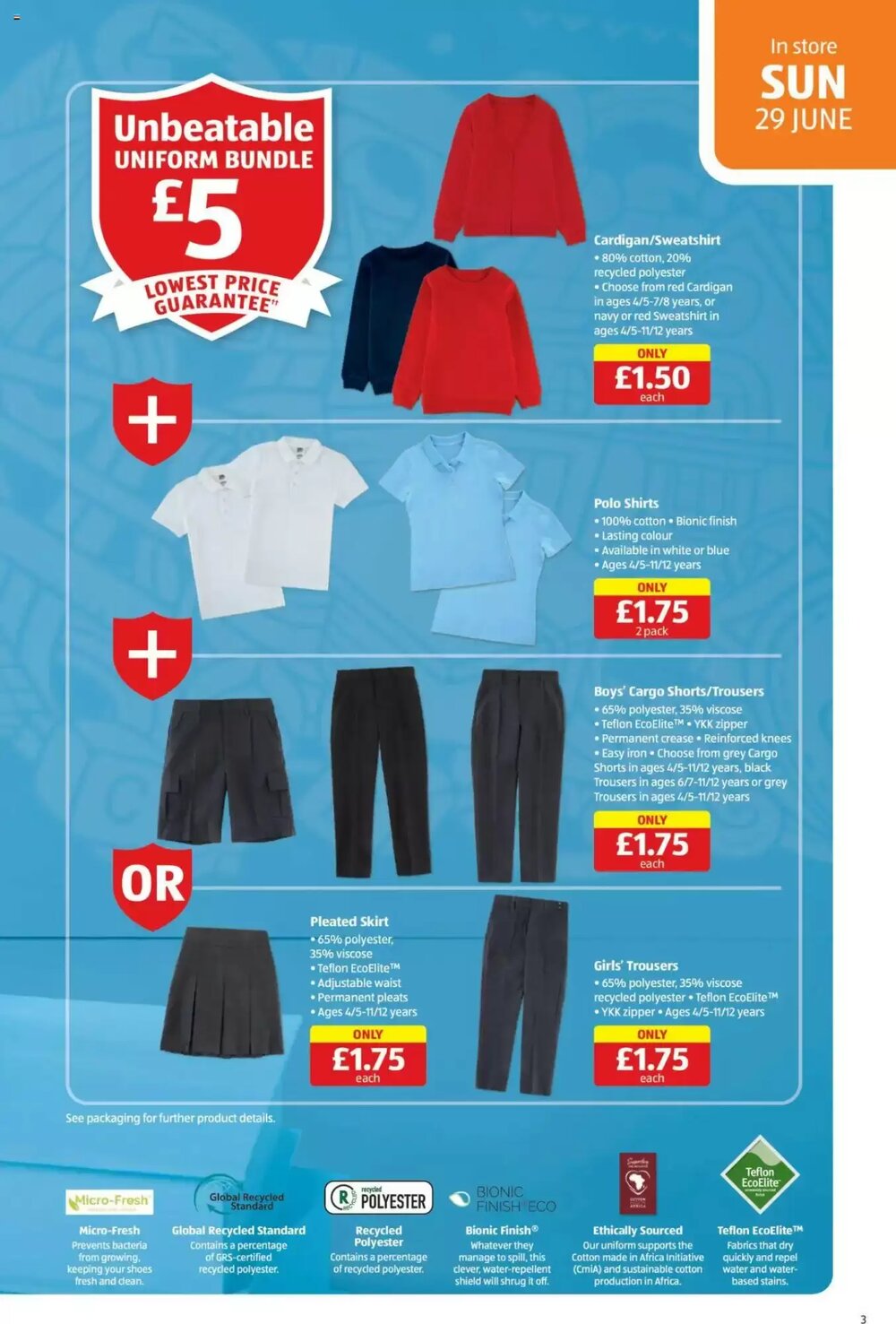 Aldi offers valid from 29/06/2025 - Page 3.