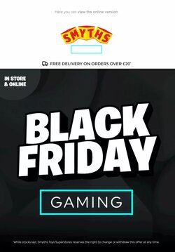 Smyths Toys offers valid from 18/11/2025