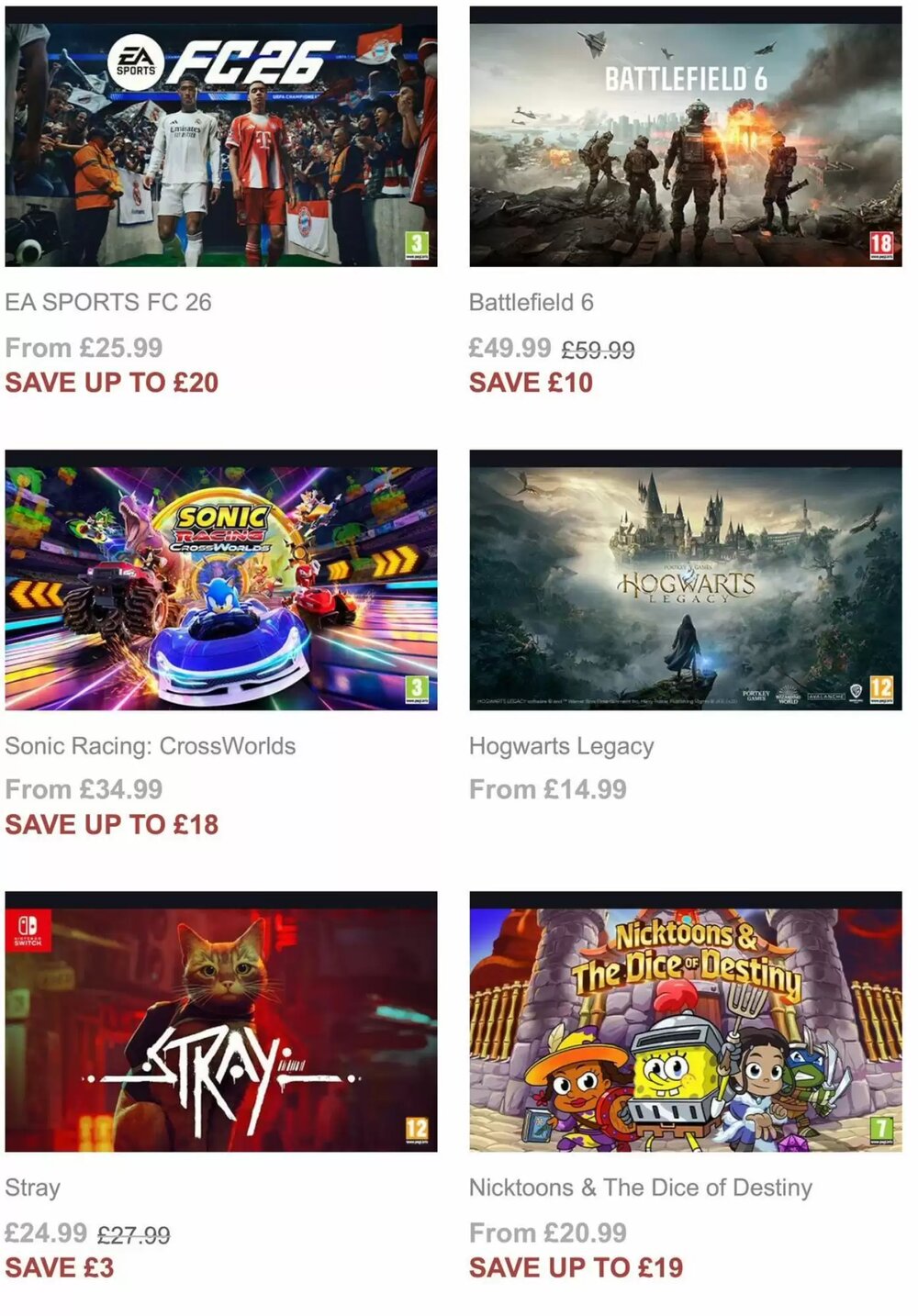 Smyths Toys offers valid from 18/11/2025 - Page 2.