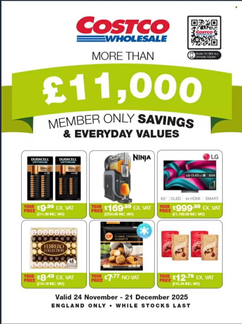 Costco offers valid from 24/11/2025 - Page 1.