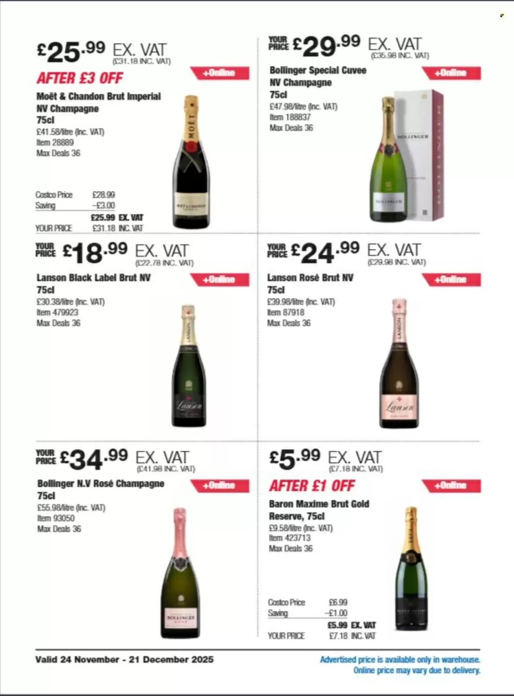 Costco offers valid from 24/11/2025 - Page 16.
