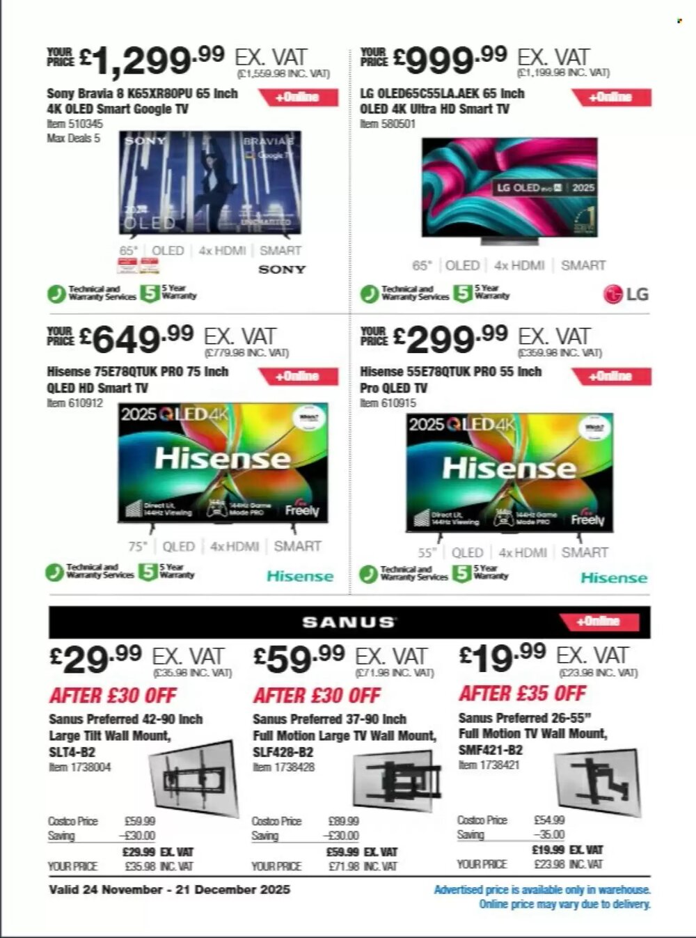 Costco offers valid from 24/11/2025 - Page 2.