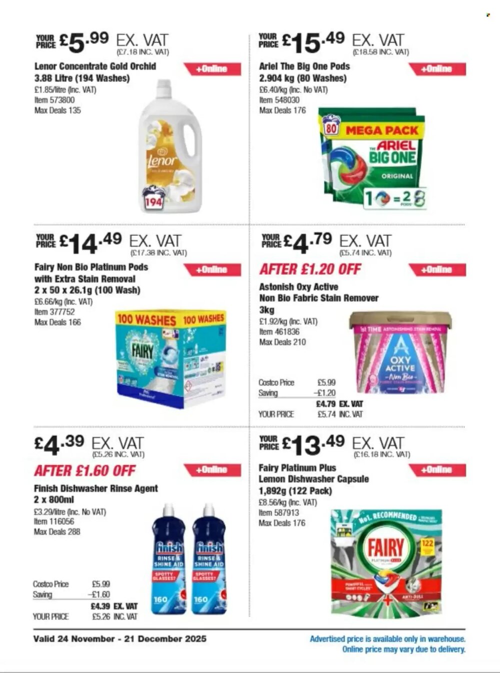Costco offers valid from 24/11/2025 - Page 34.