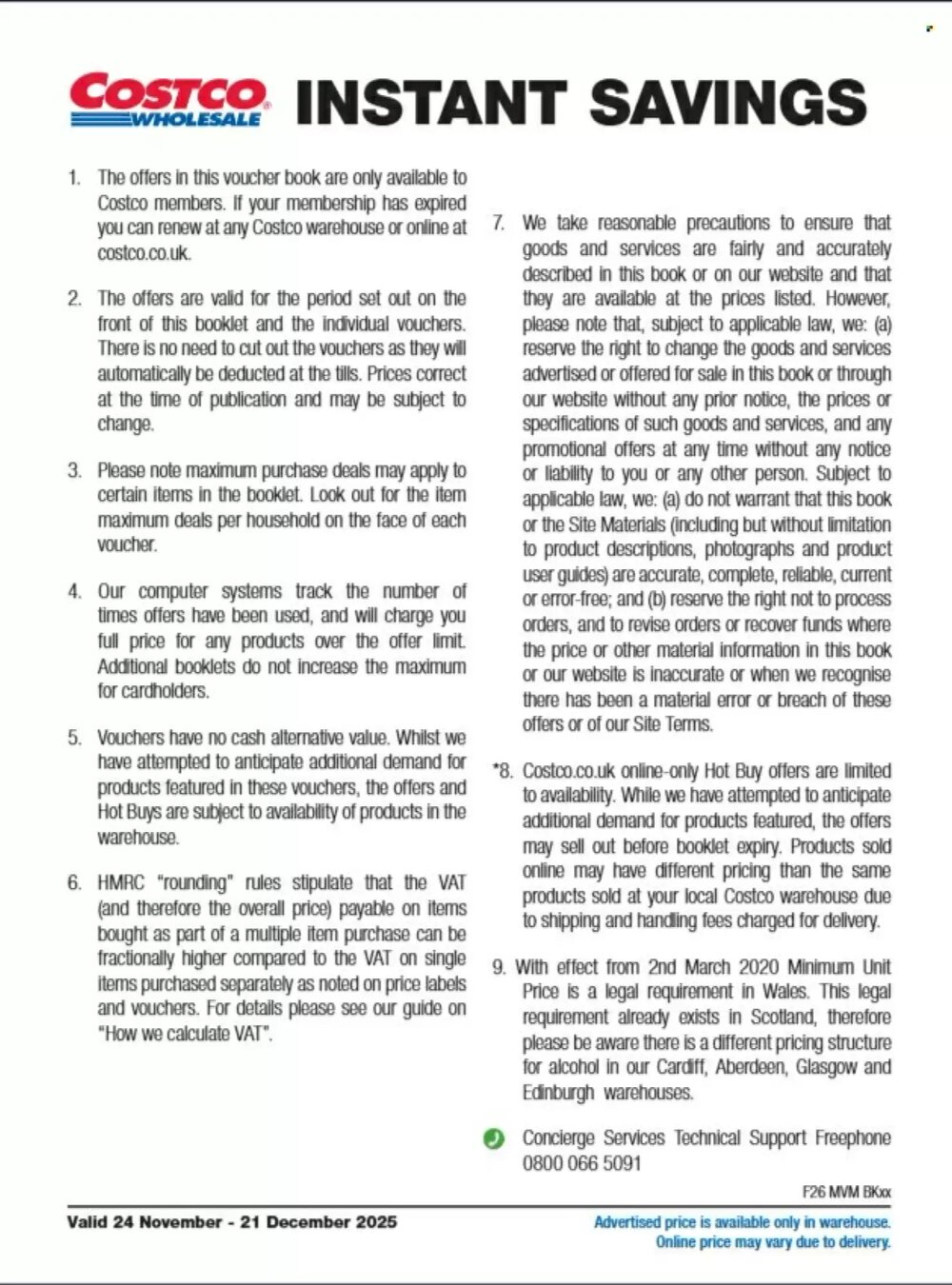 Costco offers valid from 24/11/2025 - Page 47.