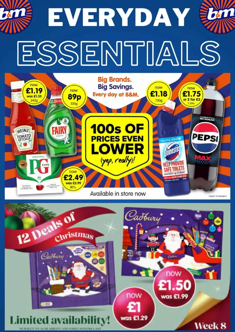 B&M Stores offers valid from 25/11/2025 - Page 1.