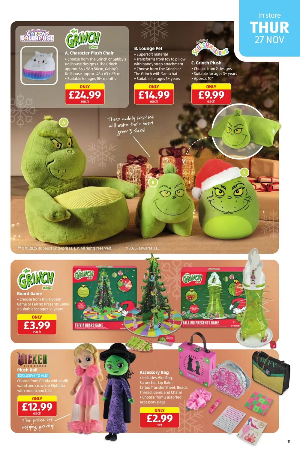 Aldi offers valid from 27/11/2025 - Page 11.