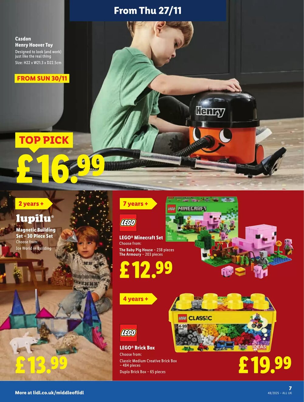 Lidl offers valid from 27/11/2025 - Page 7.
