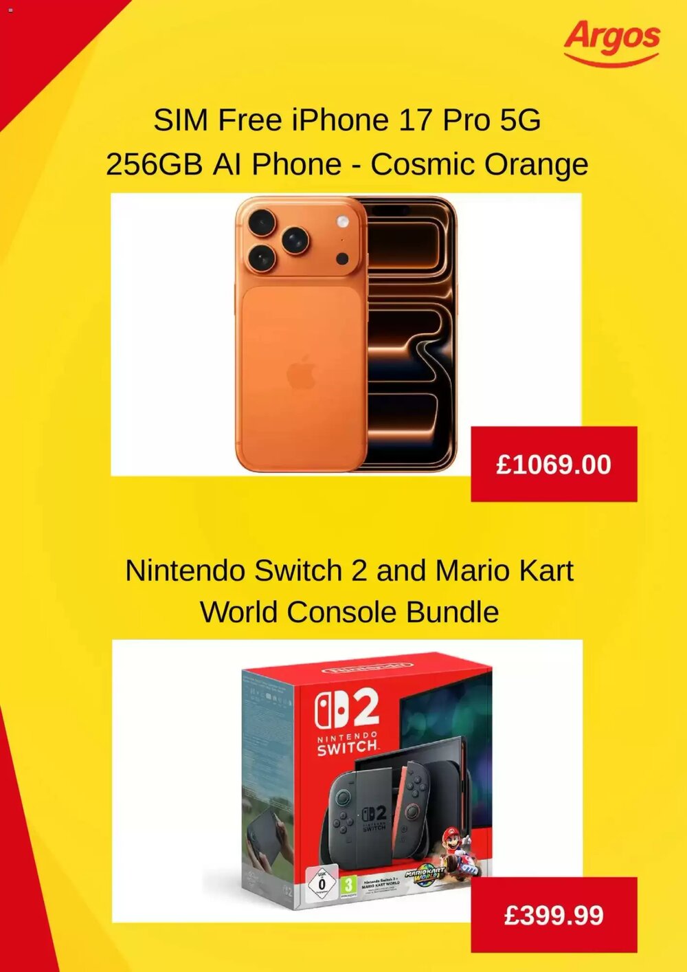Argos offers valid from 02/12/2025 - Page 3.