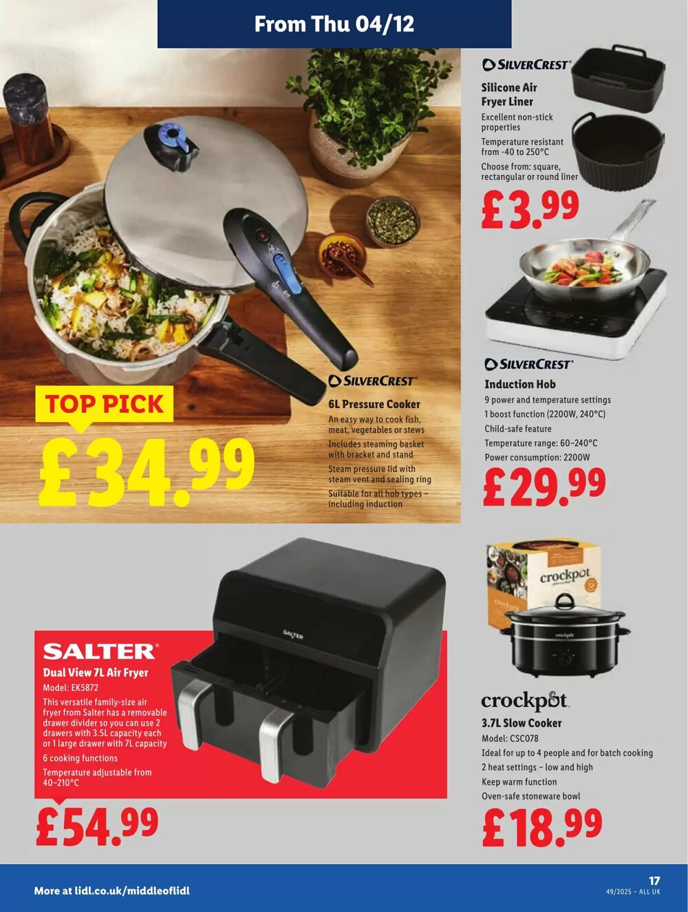 Lidl offers valid from 04/12/2025 - Page 18.