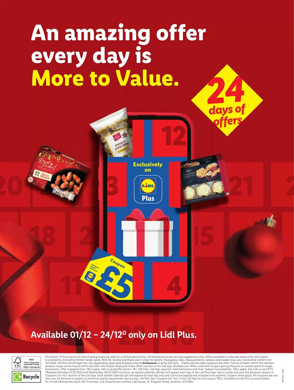 Lidl offers valid from 04/12/2025 - Page 28.