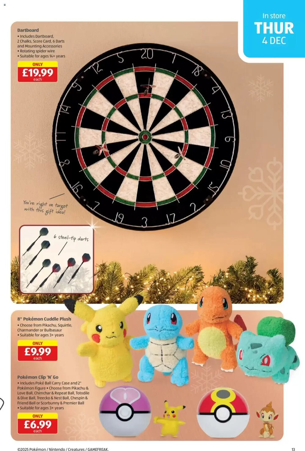 Aldi offers valid from 04/12/2025 - Page 13.