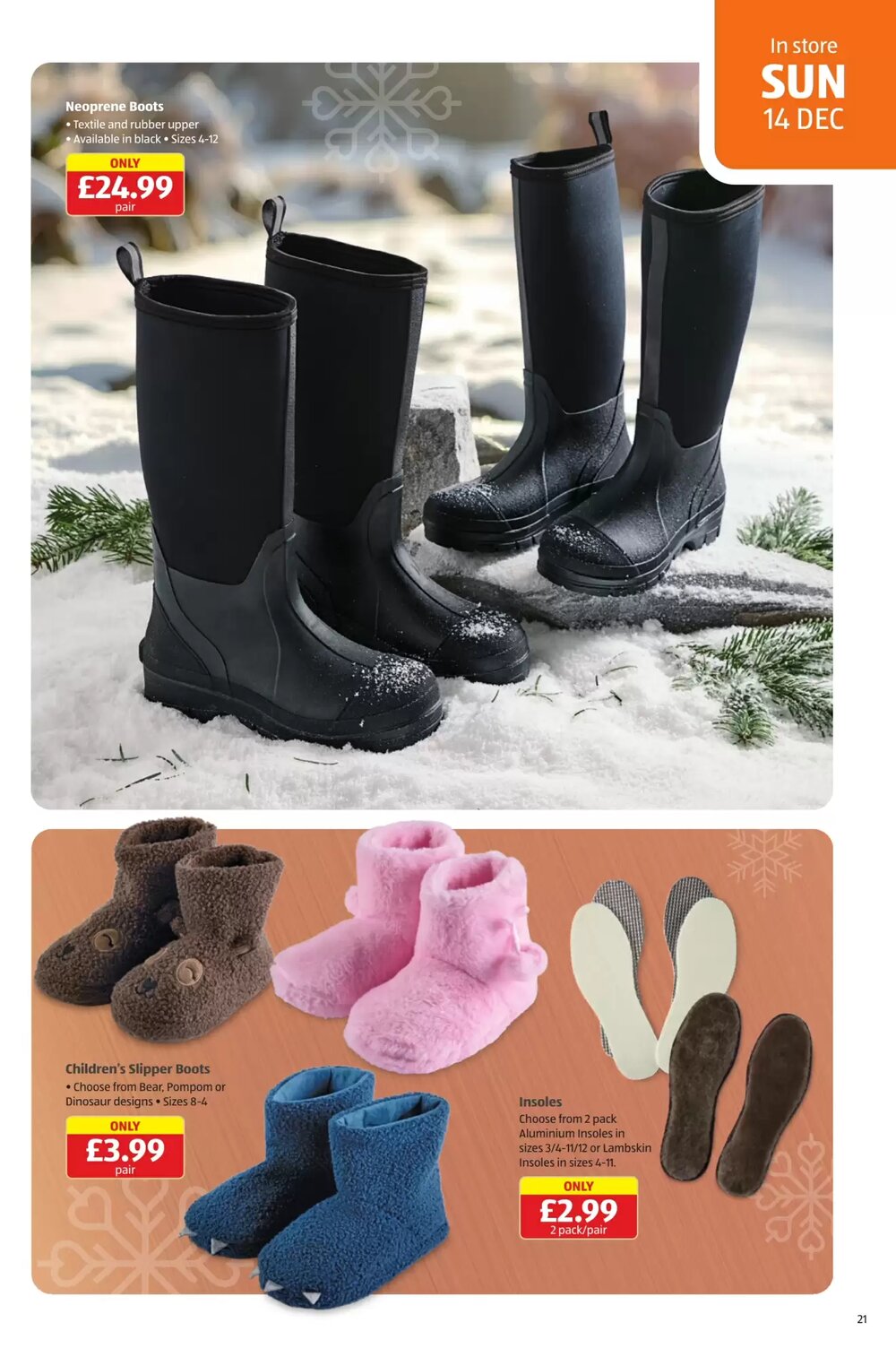 Aldi offers valid from 04/12/2025 - Page 21.