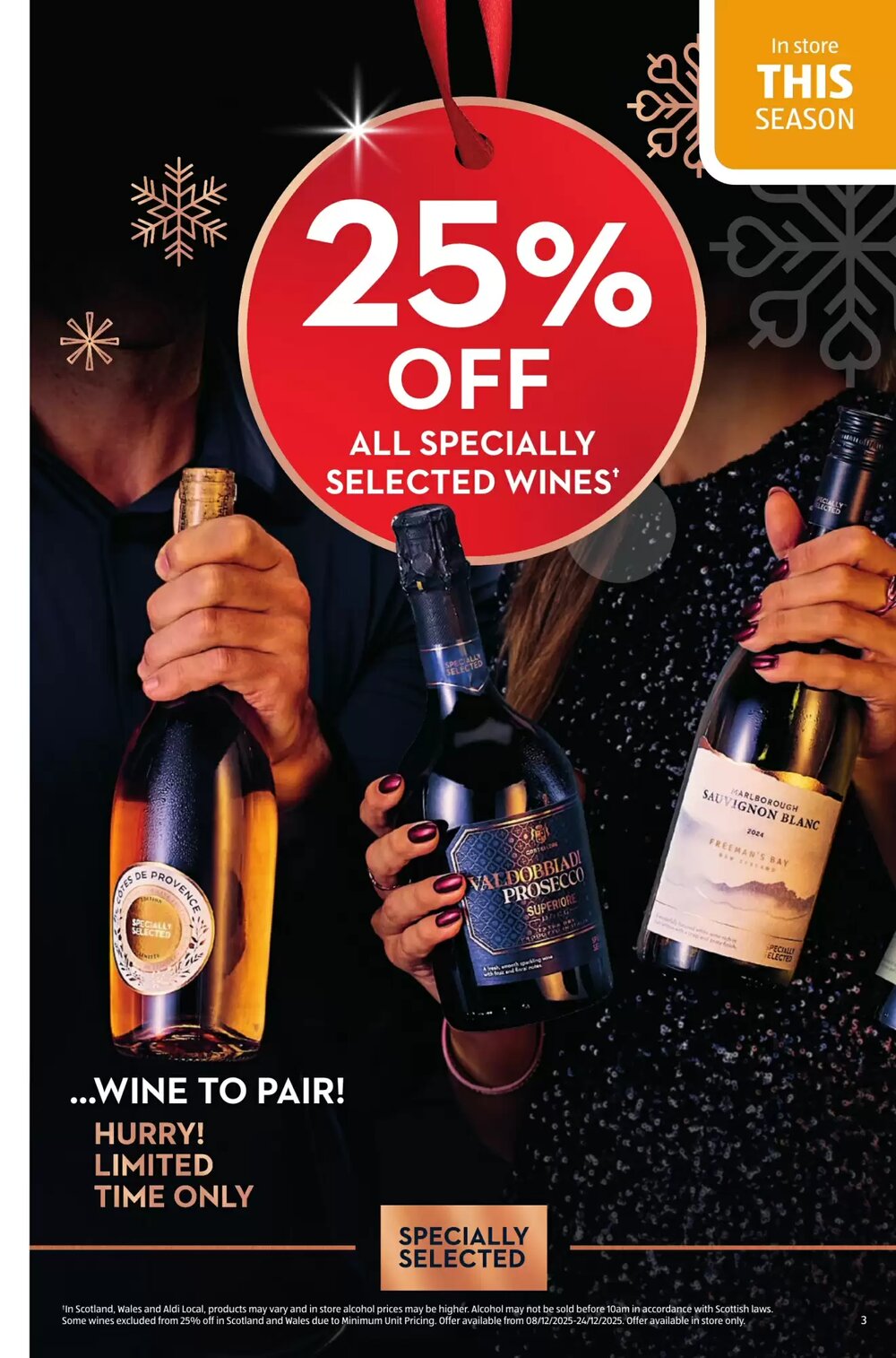 Aldi offers valid from 04/12/2025 - Page 3.