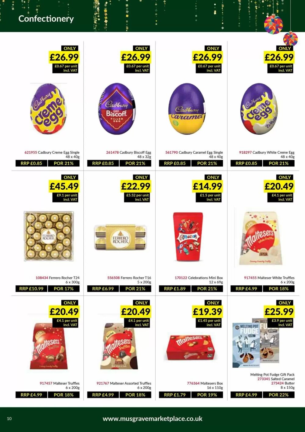 Musgrave MarketPlace offers valid from 08/12/2025 - Page 10.