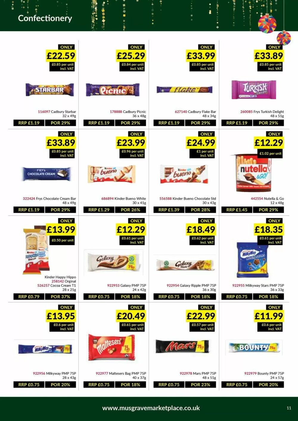 Musgrave MarketPlace offers valid from 08/12/2025 - Page 11.