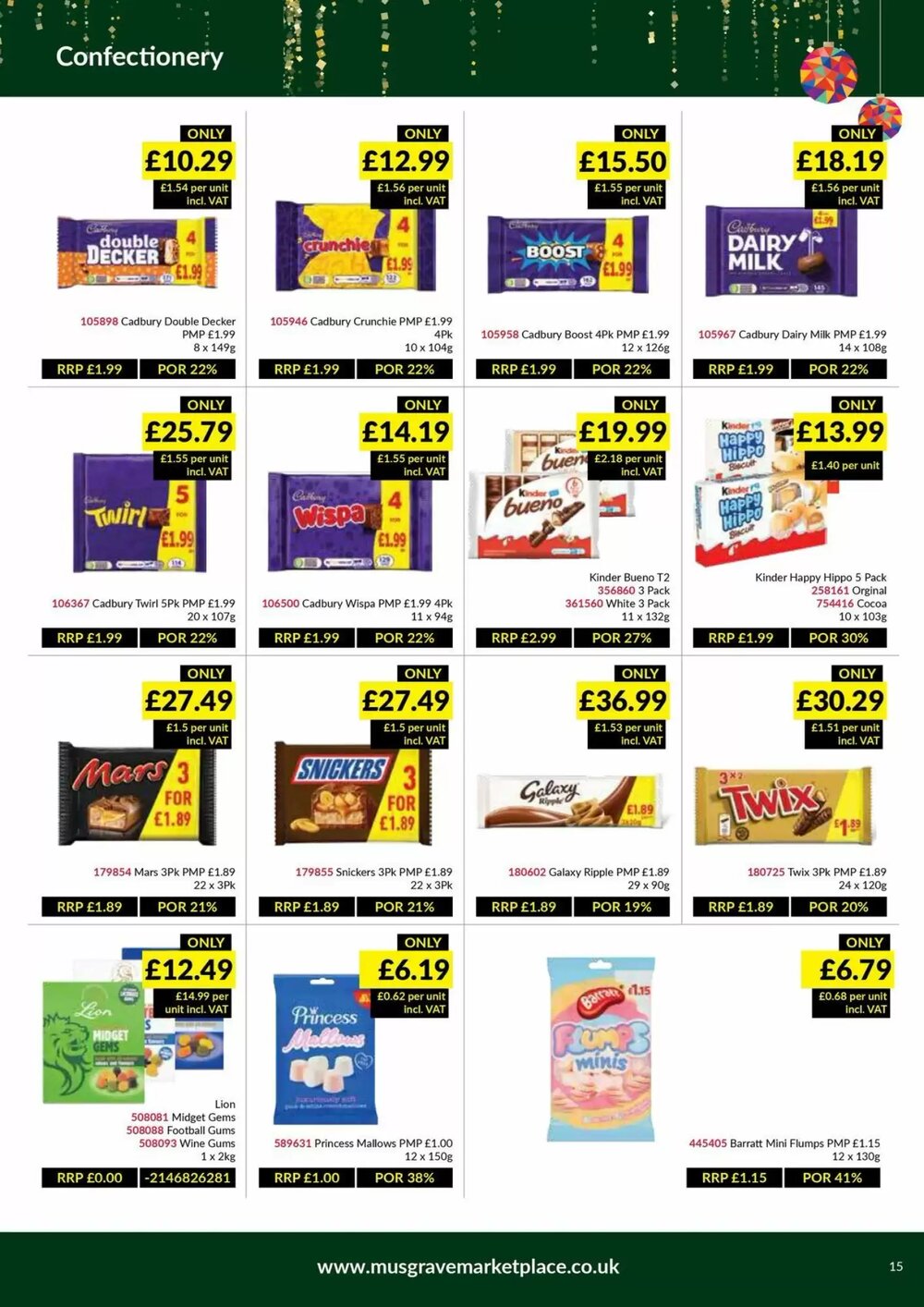 Musgrave MarketPlace offers valid from 08/12/2025 - Page 15.