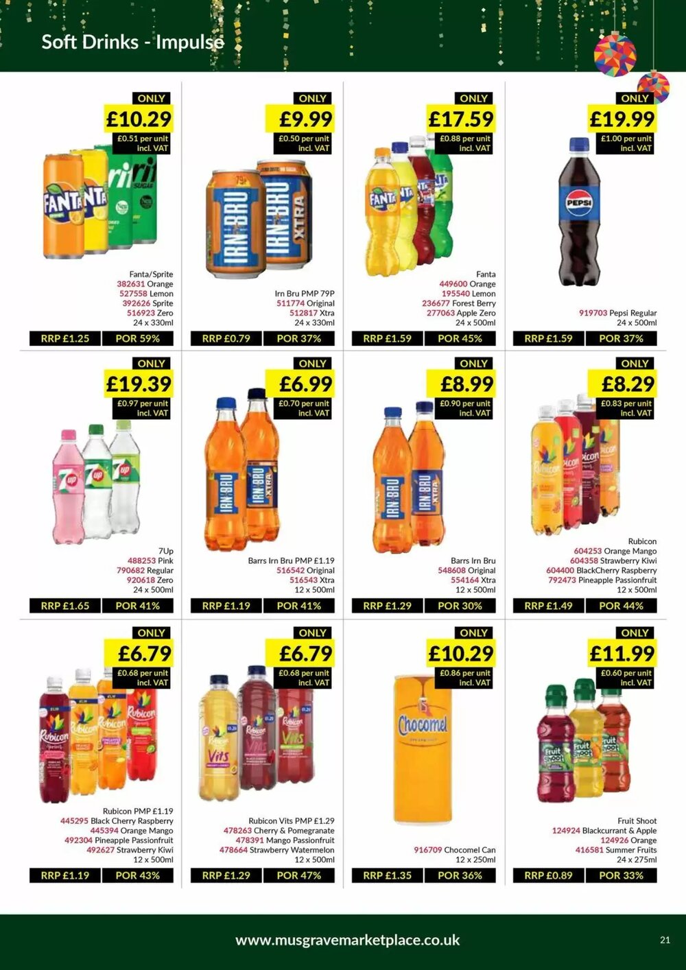 Musgrave MarketPlace offers valid from 08/12/2025 - Page 21.