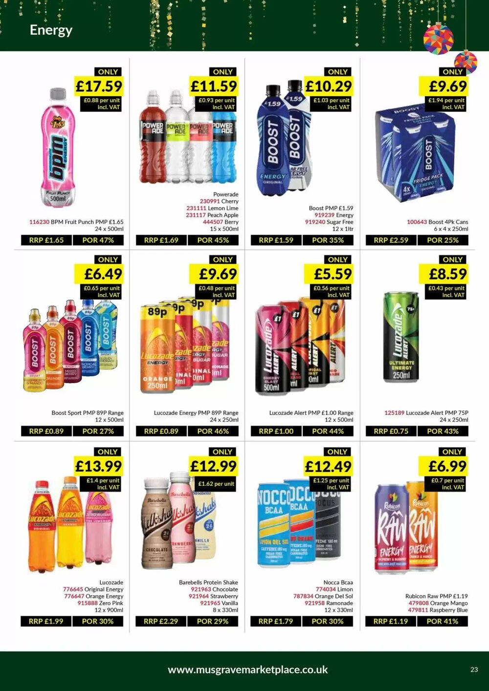 Musgrave MarketPlace offers valid from 08/12/2025 - Page 23.