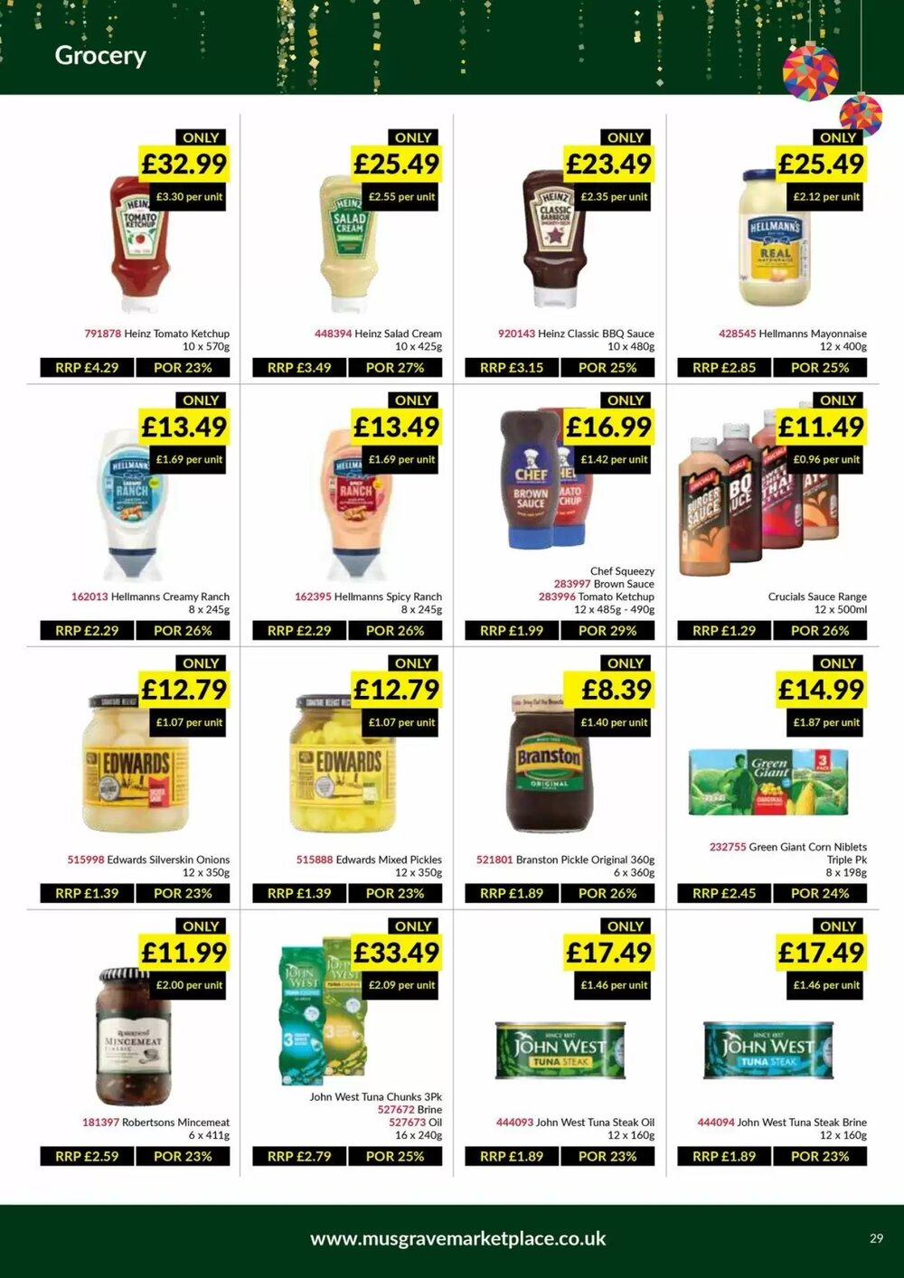 Musgrave MarketPlace offers valid from 08/12/2025 - Page 29.