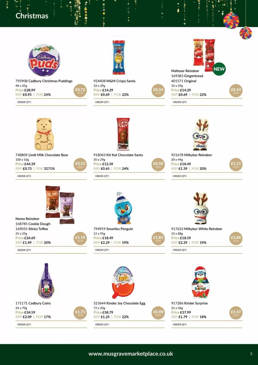 Musgrave MarketPlace offers valid from 08/12/2025 - Page 3.