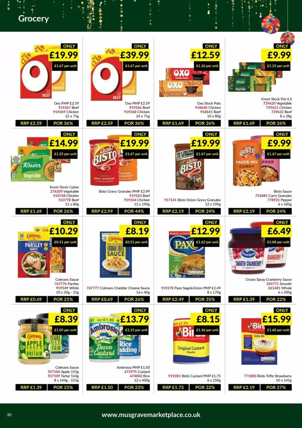 Musgrave MarketPlace offers valid from 08/12/2025 - Page 30.