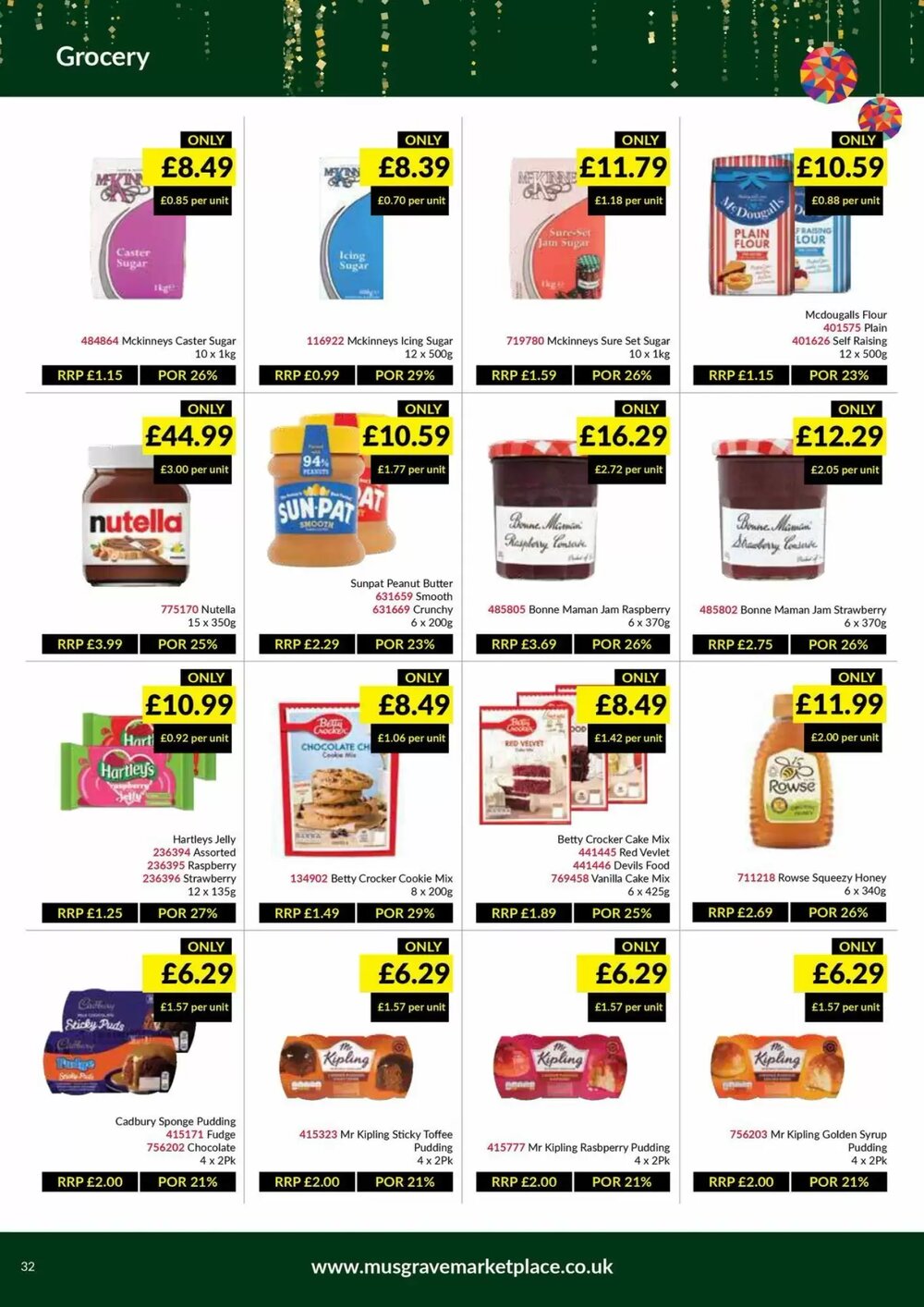 Musgrave MarketPlace offers valid from 08/12/2025 - Page 32.