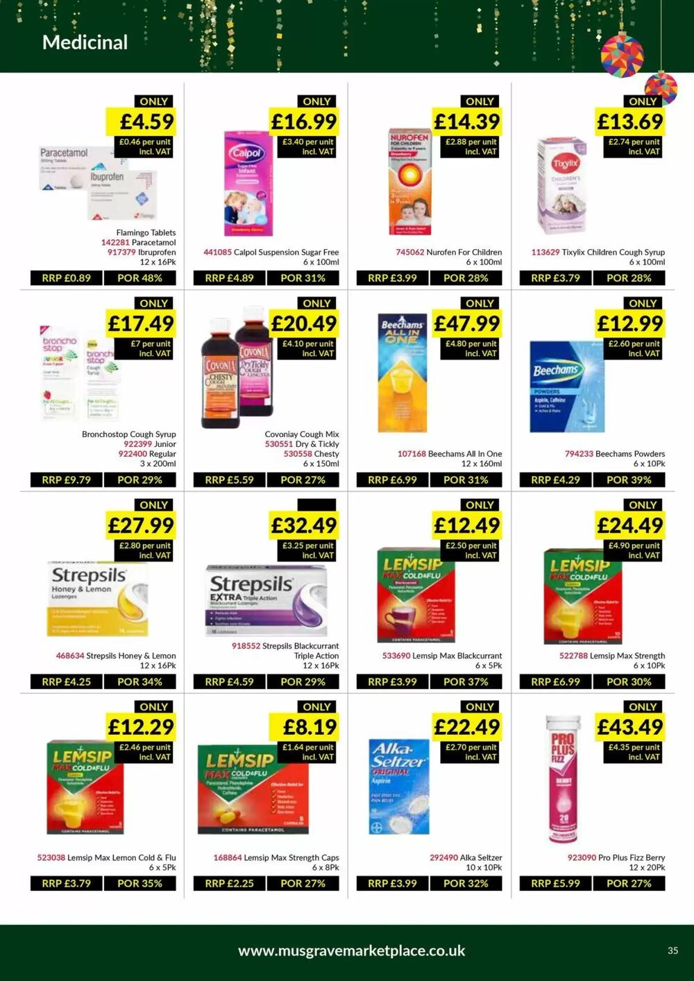Musgrave MarketPlace offers valid from 08/12/2025 - Page 35.