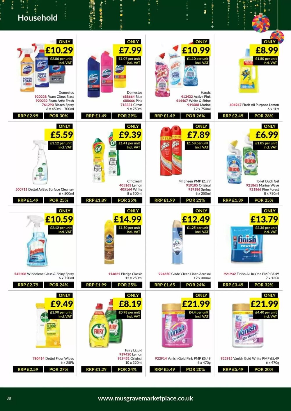 Musgrave MarketPlace offers valid from 08/12/2025 - Page 38.