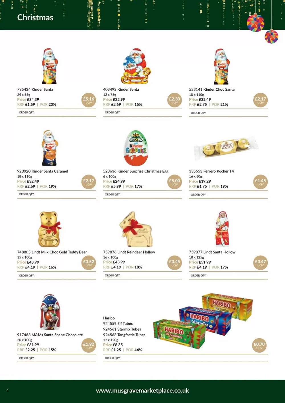 Musgrave MarketPlace offers valid from 08/12/2025 - Page 4.