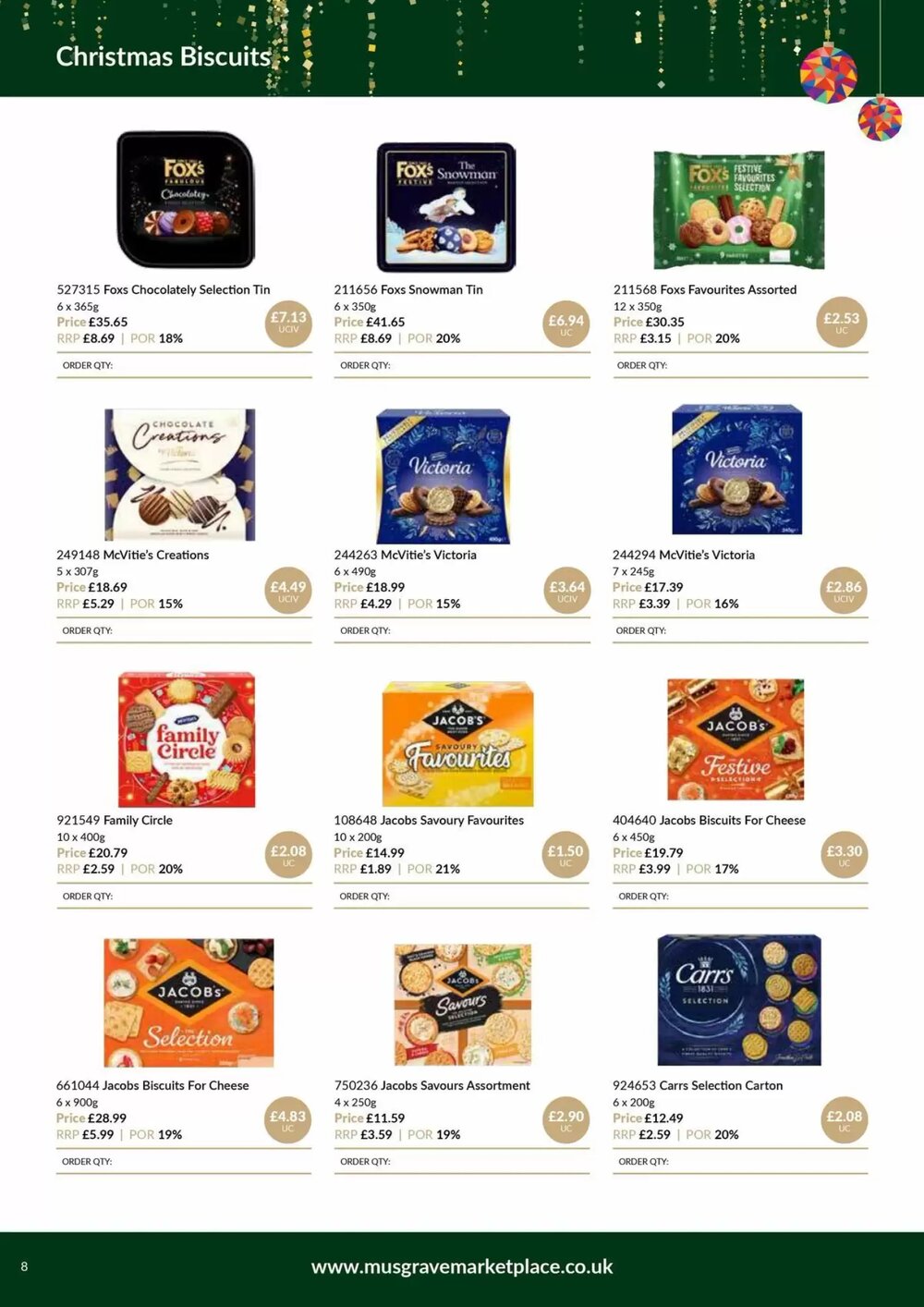 Musgrave MarketPlace offers valid from 08/12/2025 - Page 8.