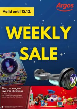 Argos offers valid from 09/12/2025
