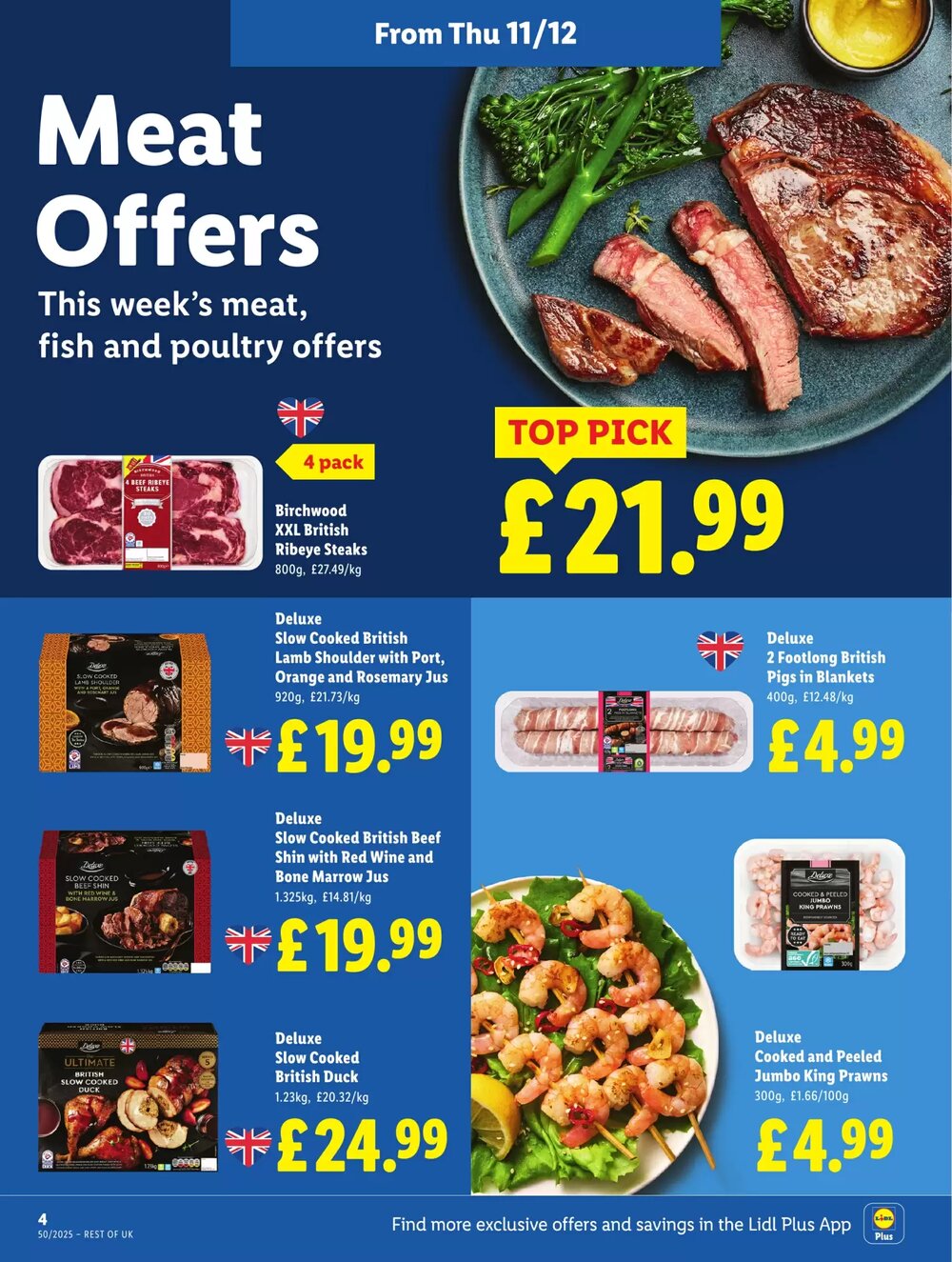 Lidl offers valid from 11/12/2025 - Page 4.