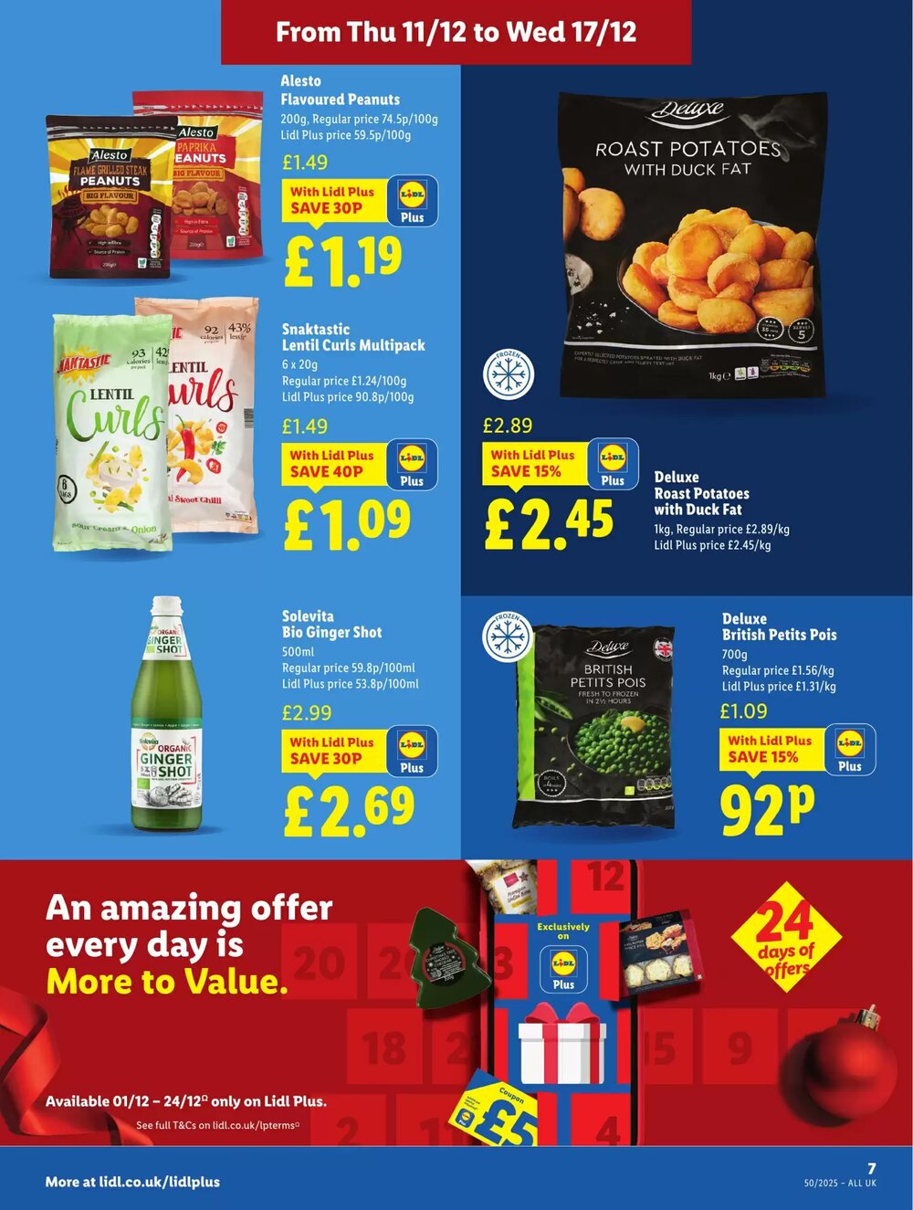 Lidl offers valid from 11/12/2025 - Page 7.